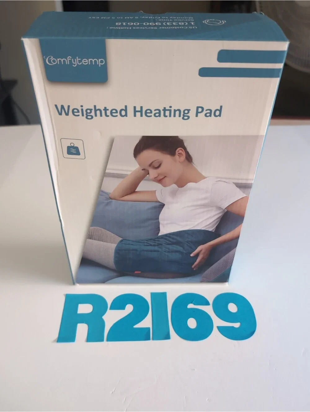 Weighted Heating Pad Comfytemp Electric Heating Pad New In Box